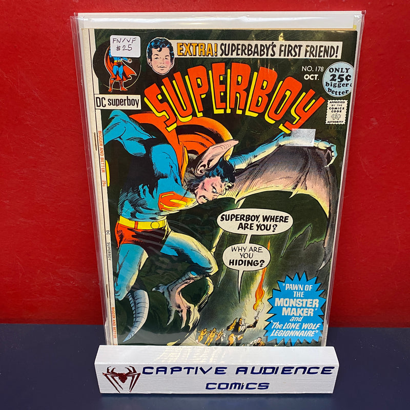 Superboy, Vol. 1 #178 - FN/VF