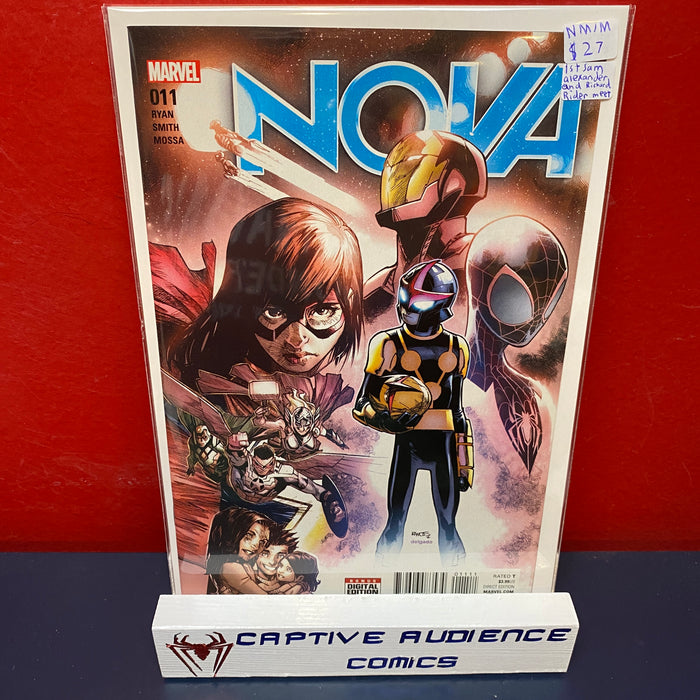 Nova, Vol. 6 #11 - 1st Sam Alexander and Richard Rider Meet - NM/M