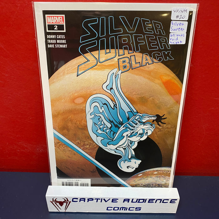 Silver Surfer: Black #2 - Silver Surfer becomes Void Knight - VF/NM