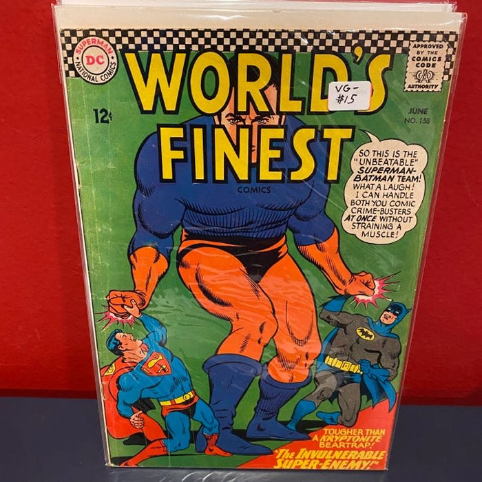 World's Finest Comics #158 - VG-