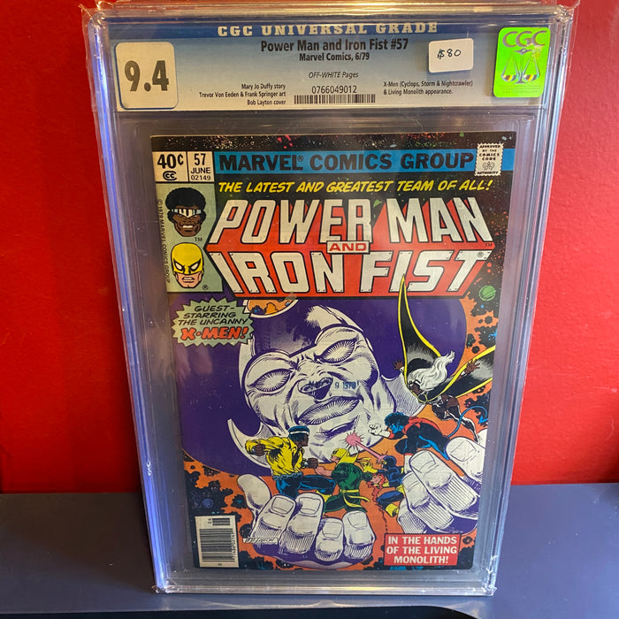 Power Man and Iron Fist #57 - CGC 9.4