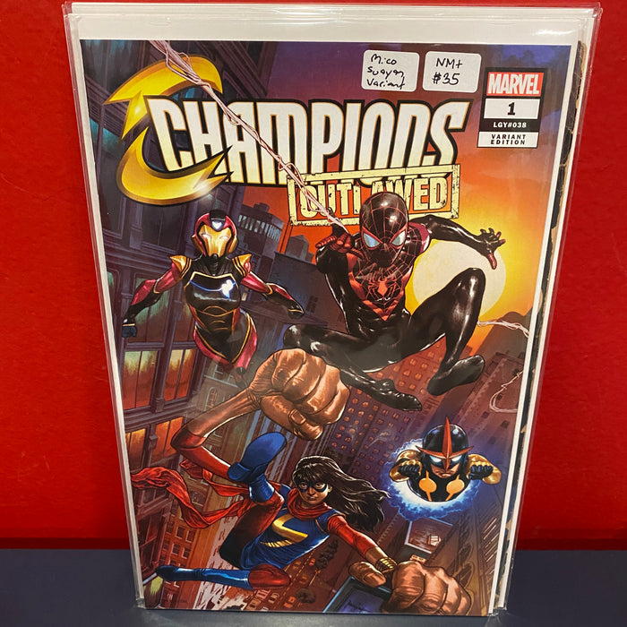 Champions, Vol. 4 #1 - Mico Suayan Variant - NM+