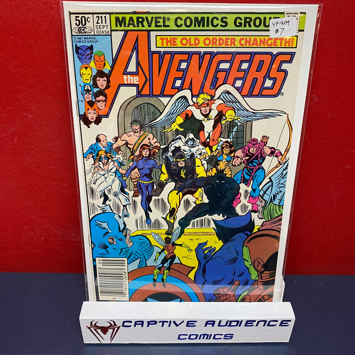 Avengers, The Vol. 1 #211 - VF/NM