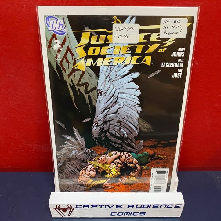 Justice Society of America, Vol. 3 #2 - 1st Nate Heywood - Variant Cover - NM