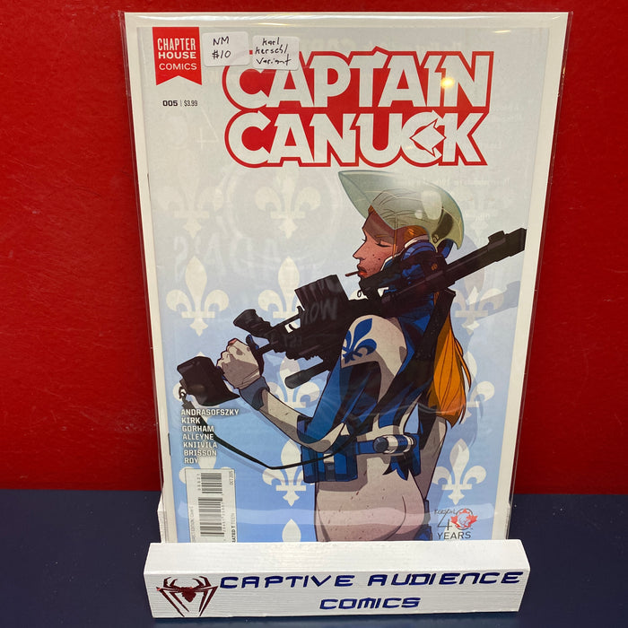 Captain Canuck, Vol. 2 #5 - Karl Kerschl Variant - NM