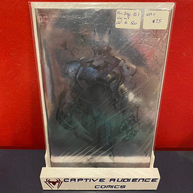 I Am Batman #0 - Fan Expo Foil Variant - Ltd. to 500 - NM+