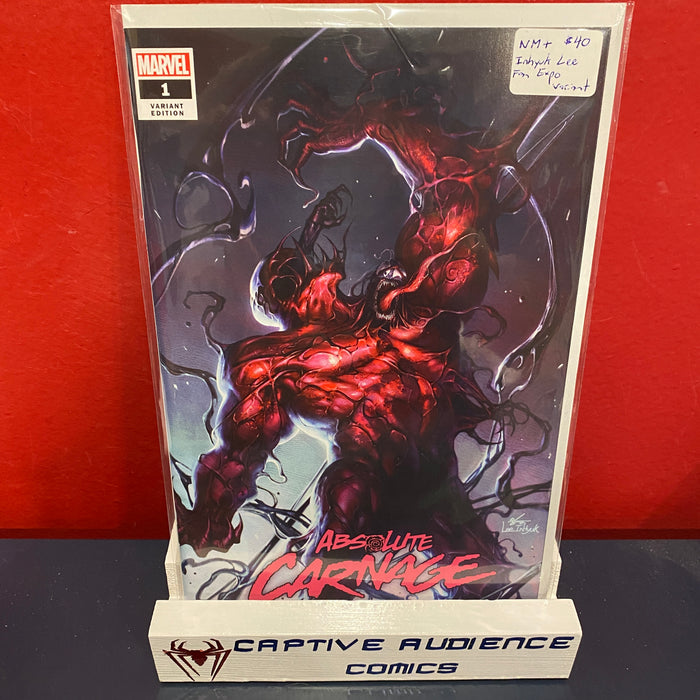 Absolute Carnage #1 - Inhyuk Lee - Fan Expo Variant - NM+