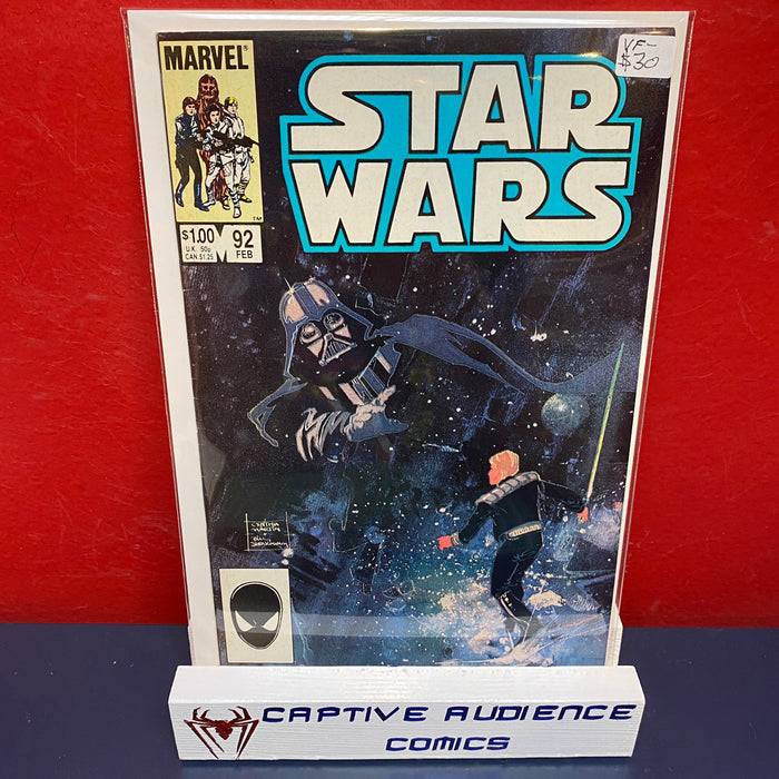 Star Wars, Vol. 1 #92 - VF-