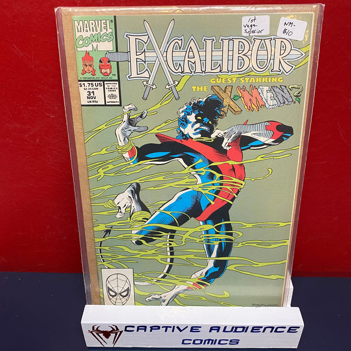 Excalibur, Vol. 1 #31 - 1st Vega Superior - NM-