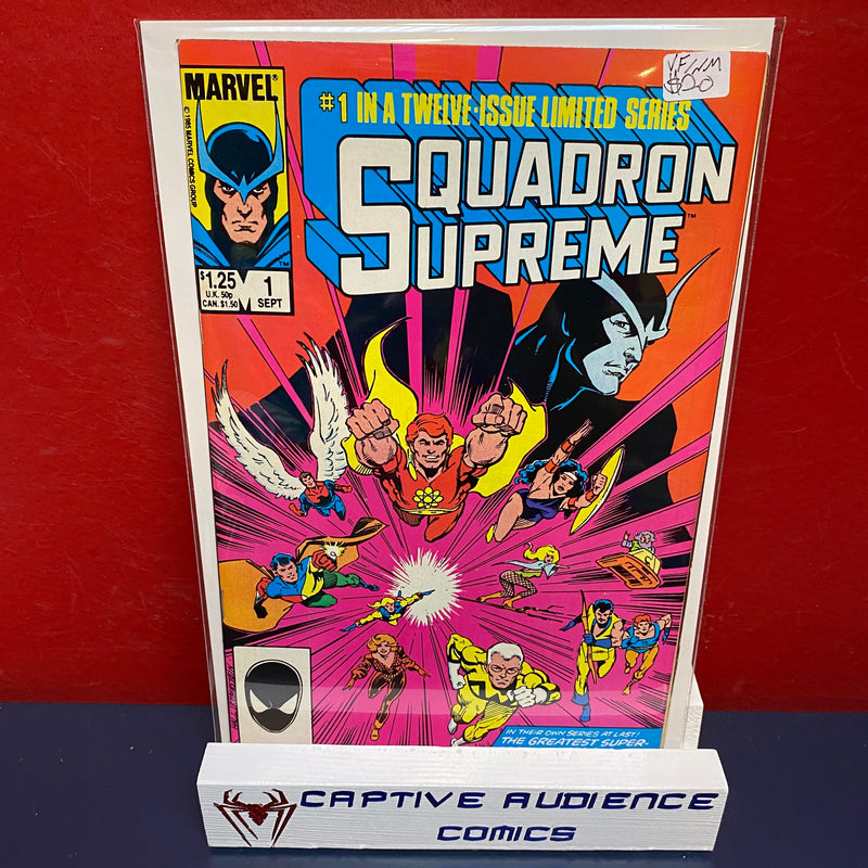 Squadron Supreme, Vol. 1 #1 - VF/NM