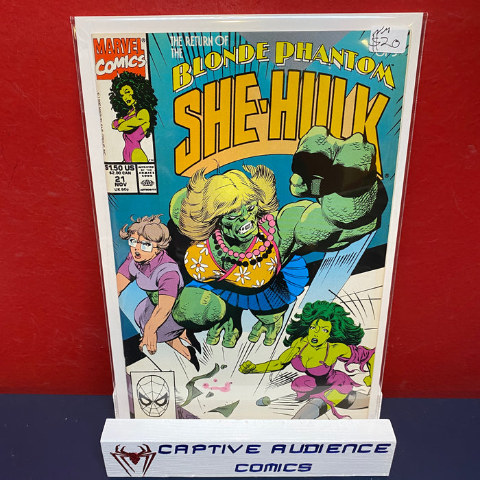 Sensational She-Hulk #21 - NM