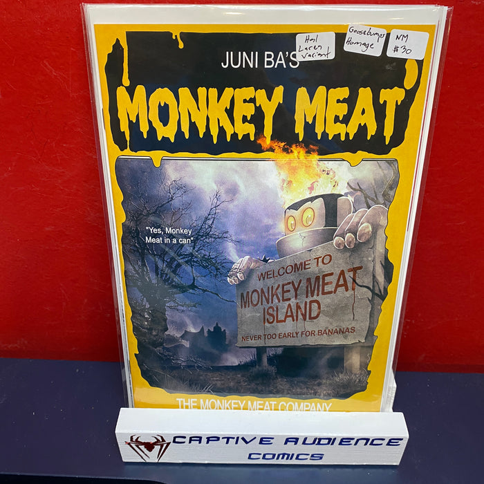 Monkey Meat #1 - Hal Laren Variant - Goosebumps Homage - NM