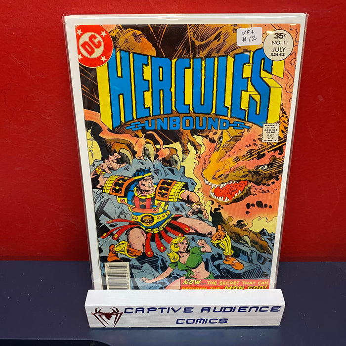 Hercules Unbound #11 - VF+