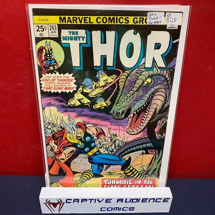 Thor, Vol. 1 #243 - 1st Time-Twisters - VF
