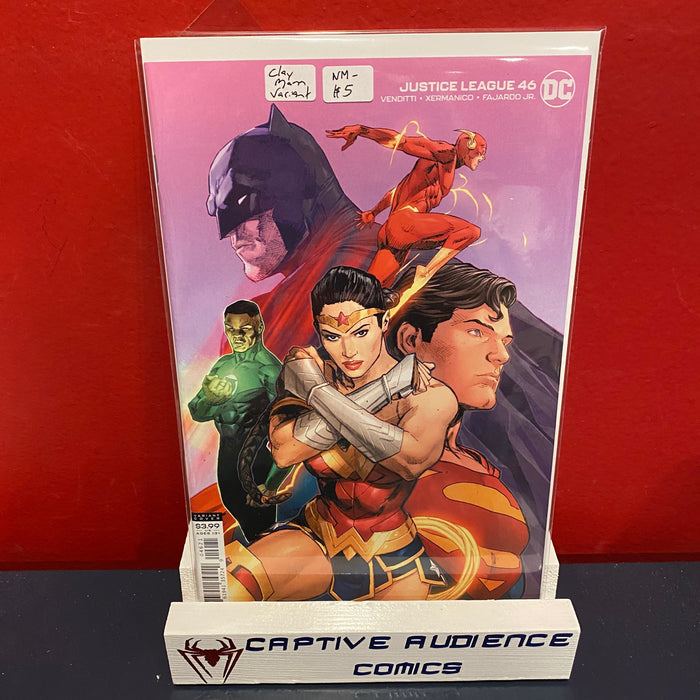 Justice League, Vol. 3 #46 - Clay Mann Variant - NM-