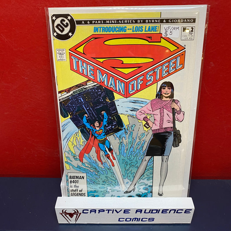 Man of Steel, The Vol. 1 #2 - VF/NM