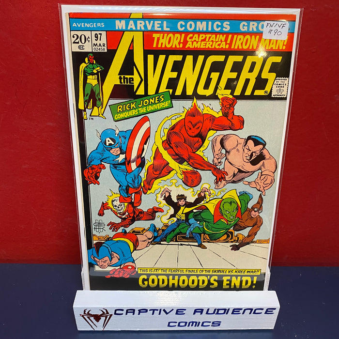 Avengers, The Vol. 1 #97 - FN/VF