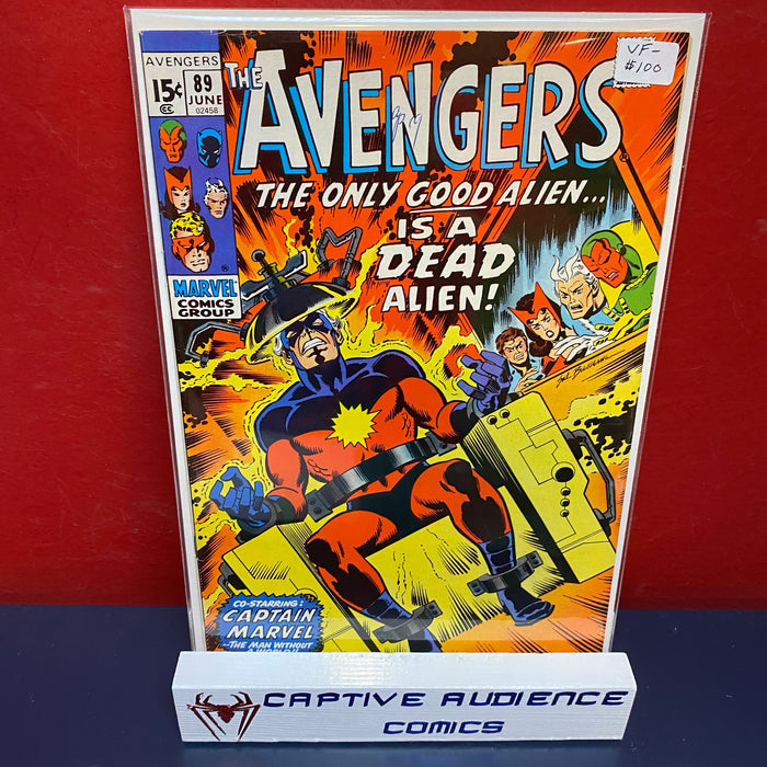 Avengers, The Vol. 1 #89 - VF-