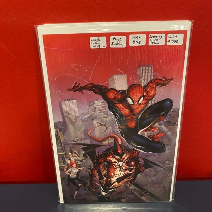 Amazing Spider-Man, The Vol. 4 #798 - Clayton Crain Red Goblin Virgin Variant - NM