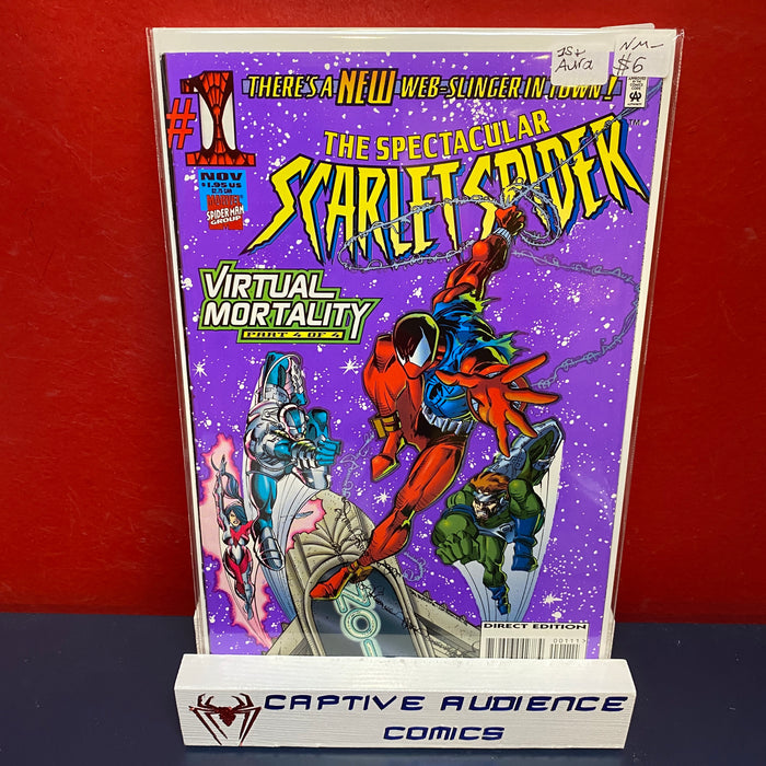 Spectacular Scarlet Spider #1 - 1st Aura - NM-