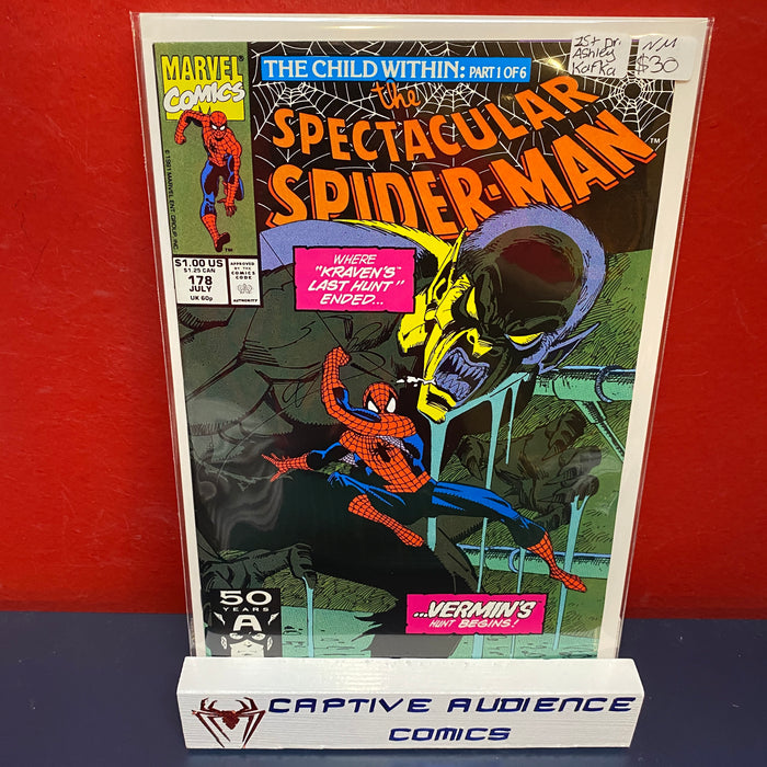 Spectacular Spider-Man, The Vol. 1 #178 - 1st Dr. Ashley Kafka - NM