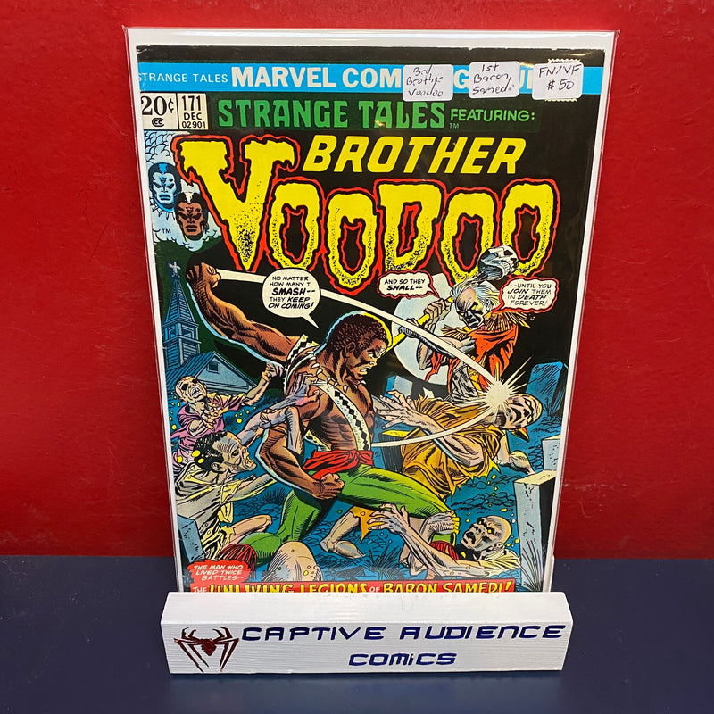 Strange Tales, Vol. 1 #171 - 3rd Brother Voodoo - 1st Baron Samedi - FN/VF