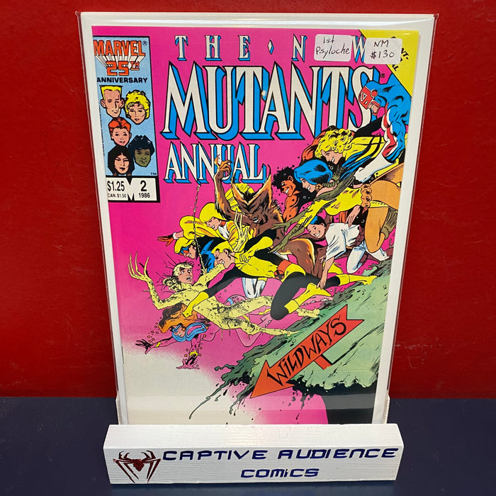 New Mutants, Vol. 1 Annual #2 - 1st Psylocke - NM