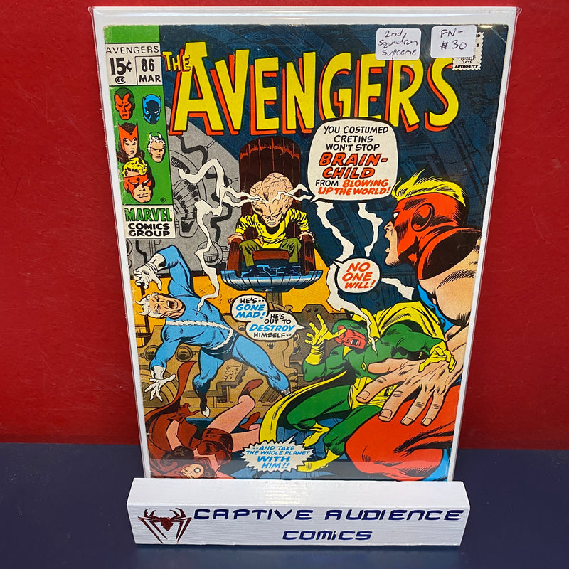 Avengers, The Vol. 1 #86 - 2nd Squadron Supreme - FN-