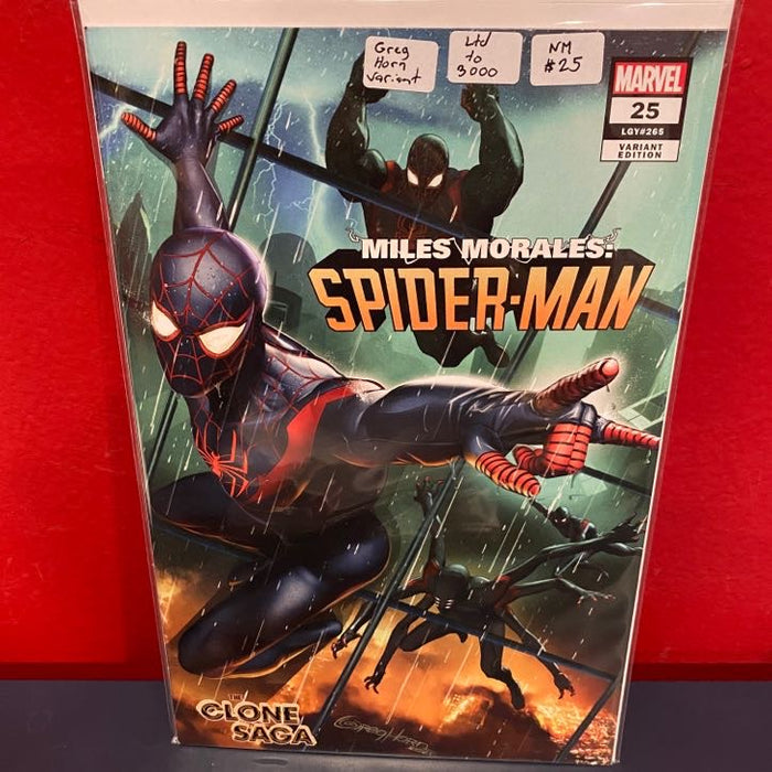 Miles Morales: Spider-Man #25 - Greg Horn Variant Ltd to 3000 - NM