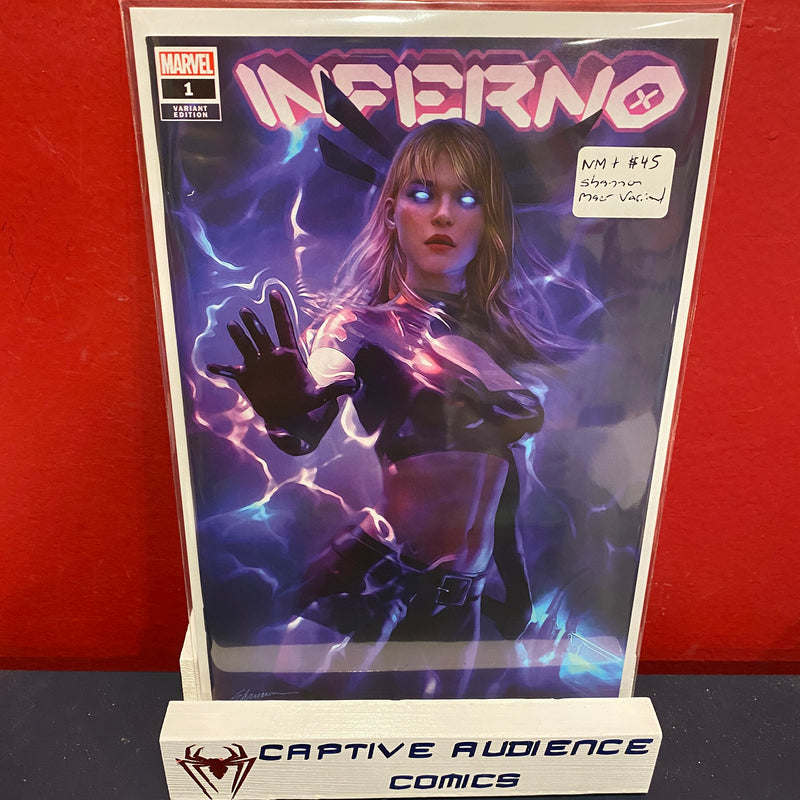 Inferno, Vol. 1 #1 - Shannon Maer Variant - NM+