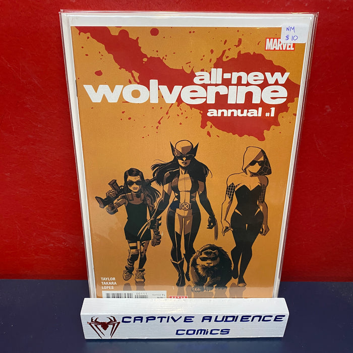 All-New Wolverine Annual #1 - NM