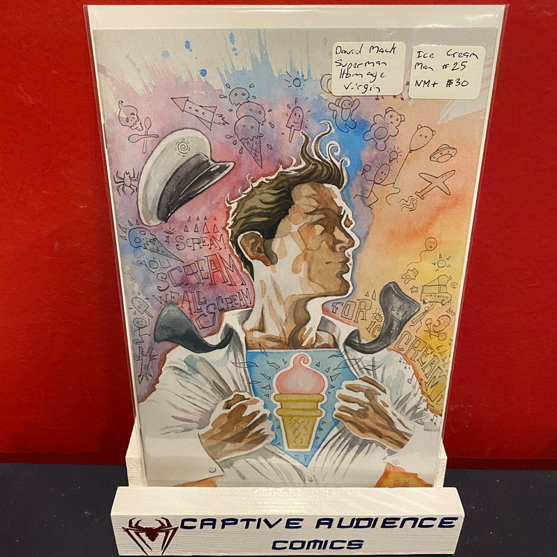 Ice Cream Man #25 - David Mask Superman Homage Virgin - NM+