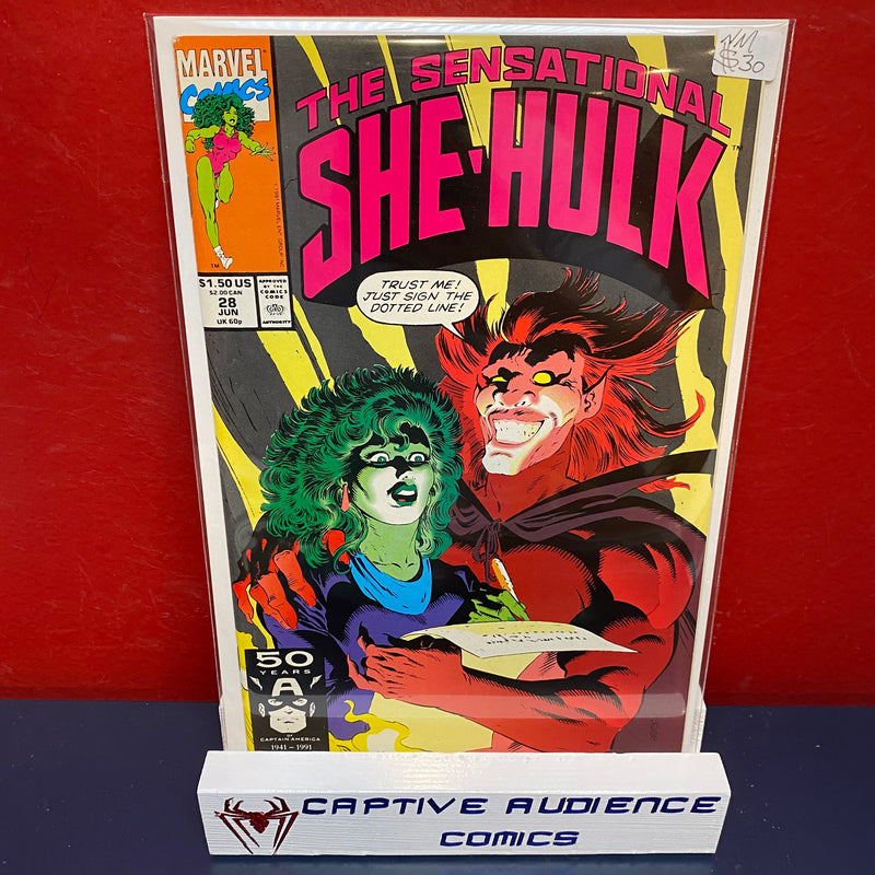 Sensational She-Hulk #28 - NM