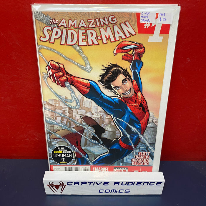 Amazing Spider-Man, The Vol. 3 #1 - Cindy Moon Cameo - NM