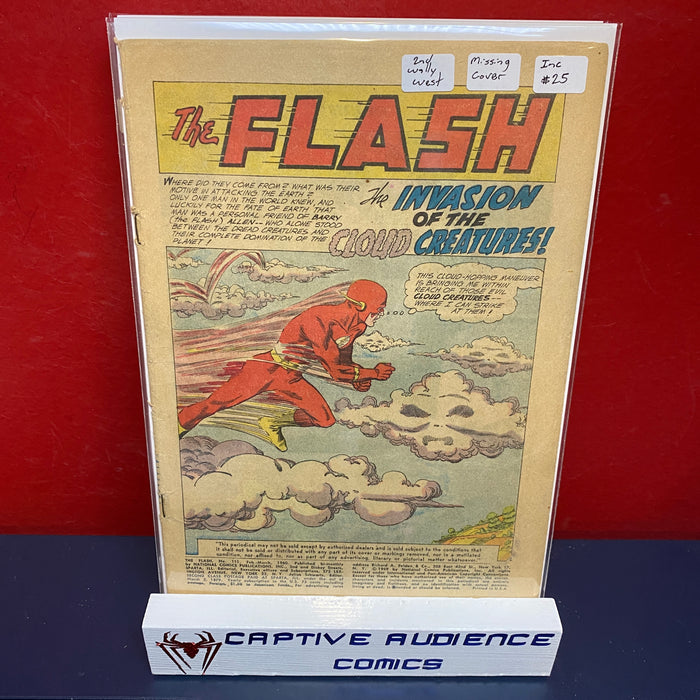 Flash, Vol. 1 #111 - 2nd Wally West - Missing Cover - Inc