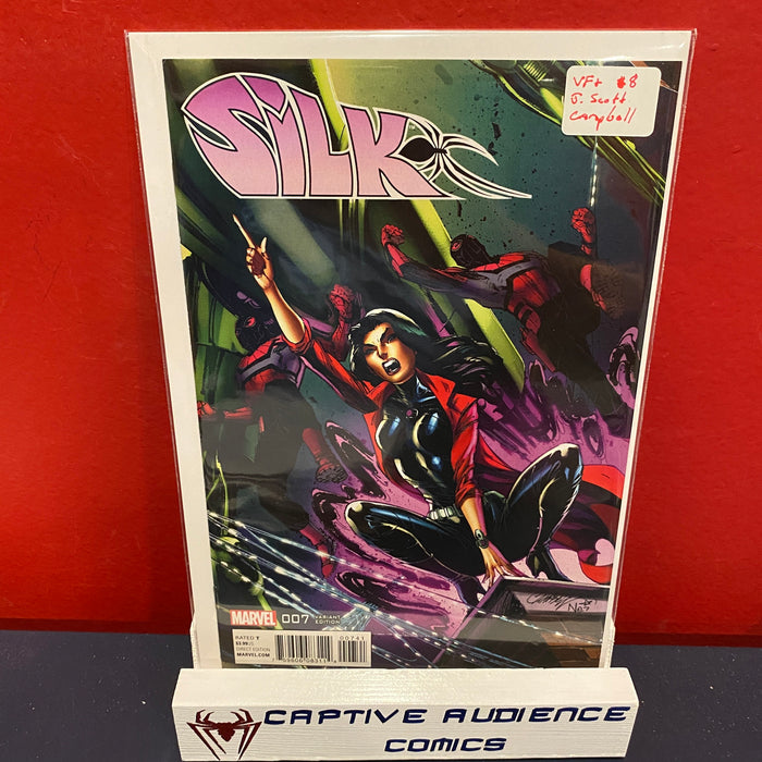 Silk, Vol. 2 #7 - G. Scott Caryball - VF+