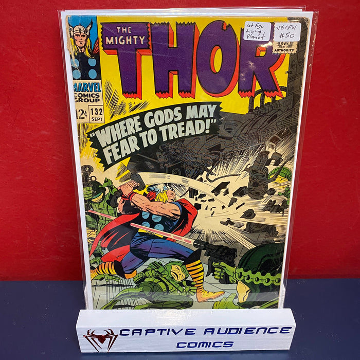 Thor, Vol. 1 #132 - 1st Ego Living Planet - VG/FN
