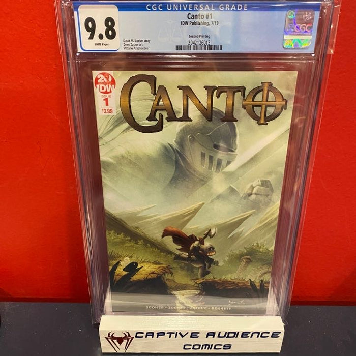 Canto #1 - 2nd Print Variant - CGC 9.8