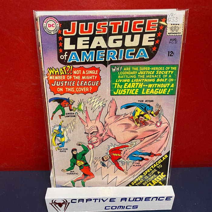 Justice League of America, Vol. 1 #37 - VG-