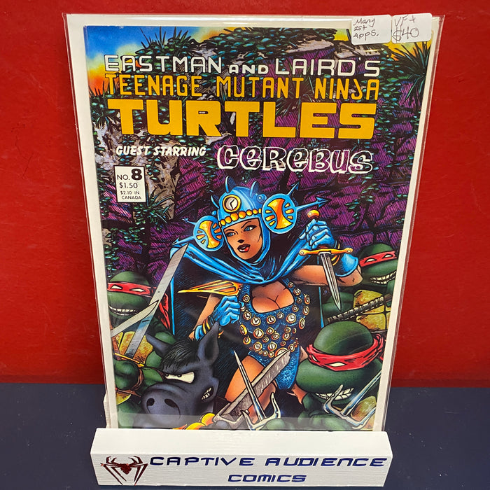 Teenage Mutant Ninja Turtles, Vol. 1 #8 - Many 1st Apps. - VF+