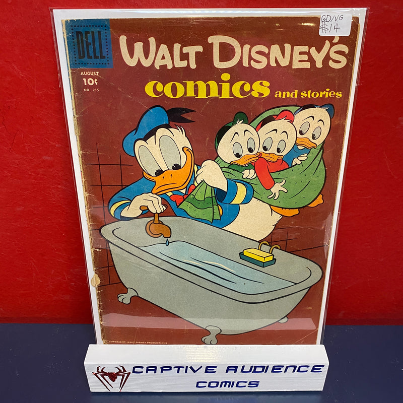 Walt Disney's Comics and Stories #215 - GD/VG