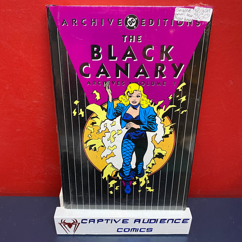 Black Canary #1 - Sealed Small Team Right Batman - VF/NM