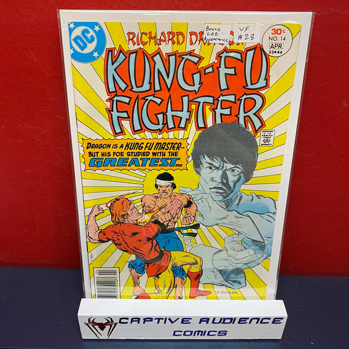 Richard Dragon Kung-Fu Fighter #14 - Bruce Lee Appearance - VF