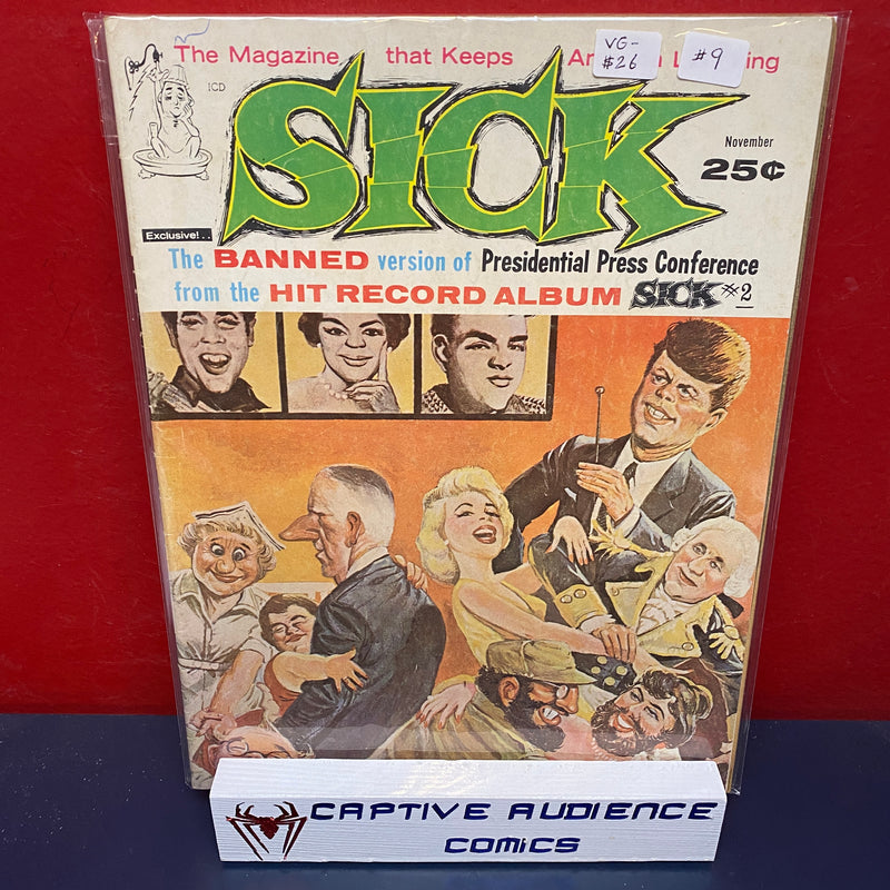 Sick #9 - VG-
