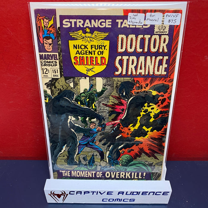 Strange Tales, Vol. 1 #151- 1st Jim Steranko for Marvel - FN/VF