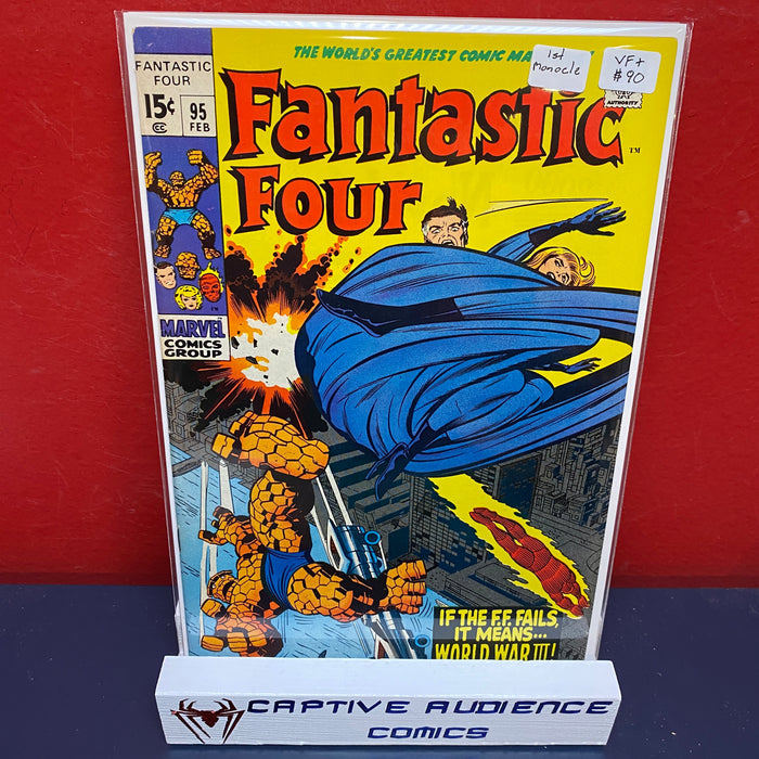 Fantastic Four, Vol. 1 #95 - 1st Monocle - VF+