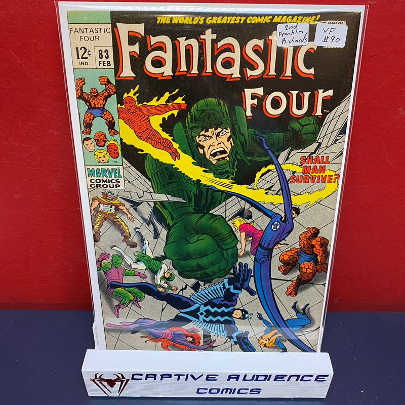 Fantastic Four, Vol. 1 #83 - 2nd Franklin Richards - VF