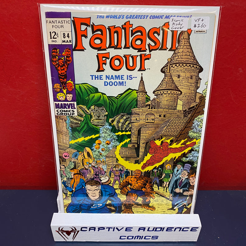 Fantastic Four, Vol. 1 #84 - Iconic Kirby Cover - VF+