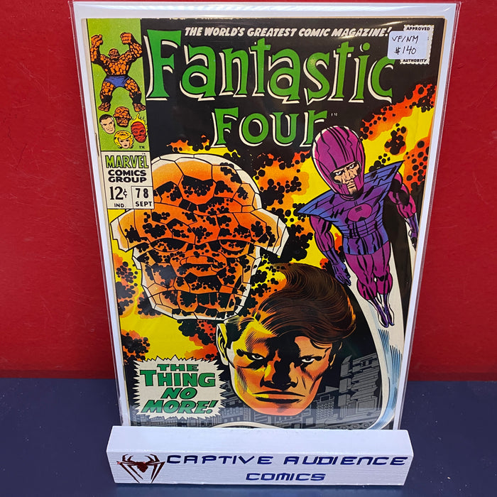 Fantastic Four, Vol. 1 #78 - VF/NM