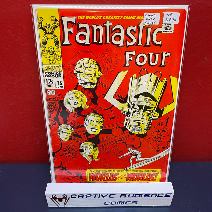 Fantastic Four, Vol. 1 #75 - Classic Kirby Cover - VF-